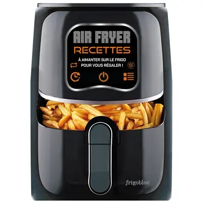 Frigobloc : recettes air fryer : fiches aimantées