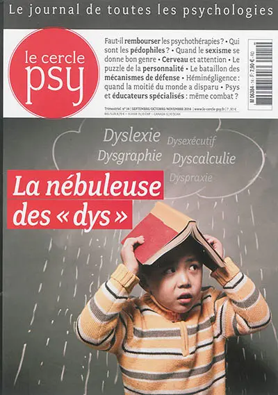 Le Cercle psy : le journal de toutes les psychologies, n° 14