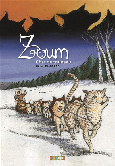 Zoum chat de traîneau