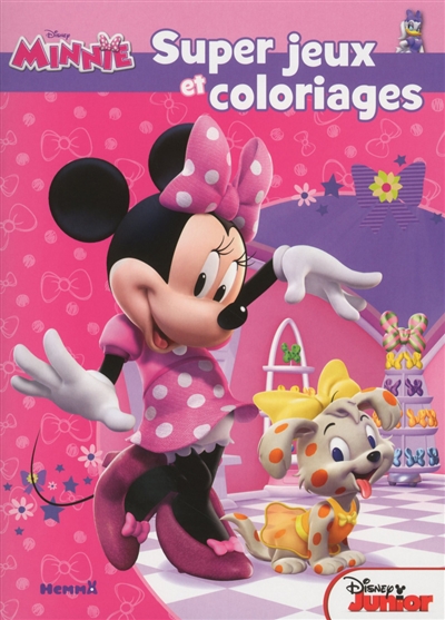Minnie : super jeux et coloriages