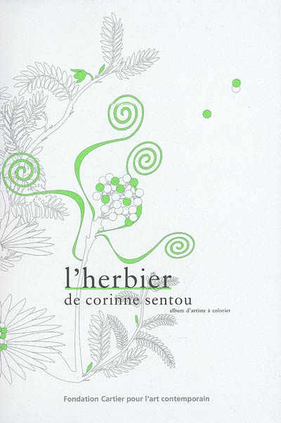 L'herbier de Corinne Sentou : album d'artiste à colorier