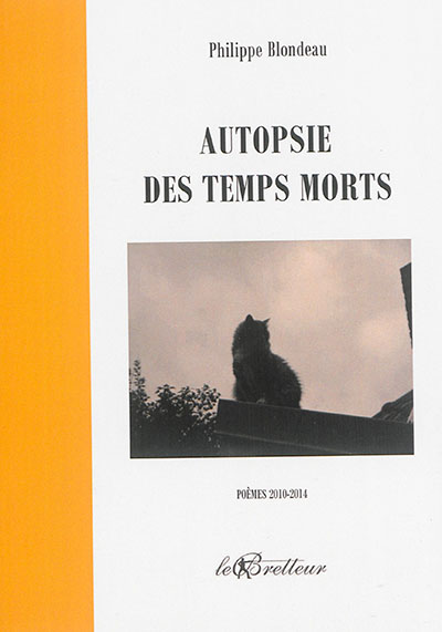Autopsie des temps morts : poèmes, 2010-2014