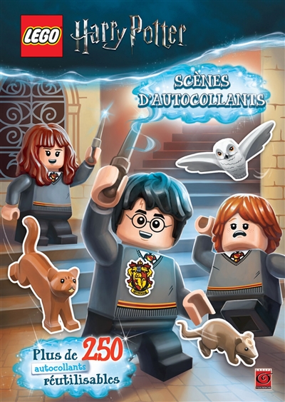 Lego Harry Potter : scènes d'autocollants : plus de 250 autocollants réutilisables