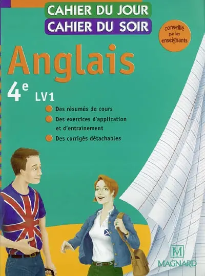 Anglais 4e LV1
