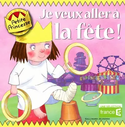 Petite princesse. Je veux aller à la fête !