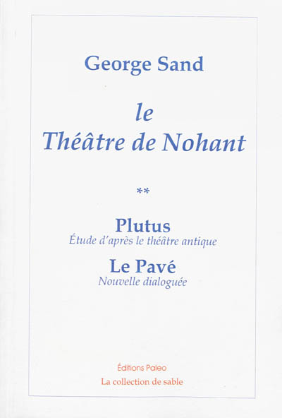 Théâtre de Nohant. Vol. 2