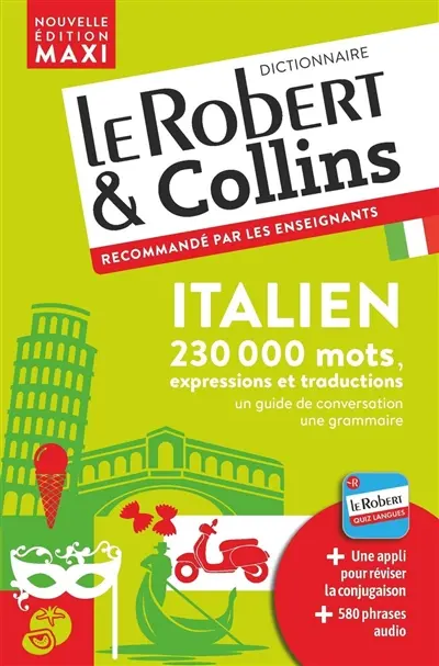 Le Robert & Collins italien maxi : français-italien, italien-français Le Robert & Collins italien maxi : français-italien, italien-français