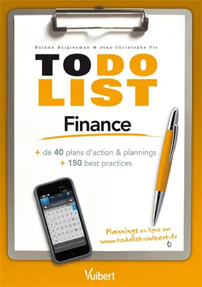 Finance : + de 40 plans d'action + 150 best practices