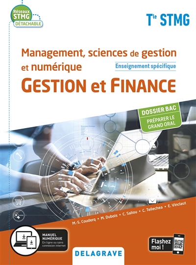 Management, sciences de gestion et numérique terminale STMG : gestion et finance, enseignement spécifique