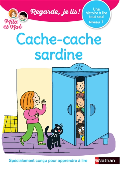 Cache-cache sardine : une histoire à lire tout seul, niveau 1