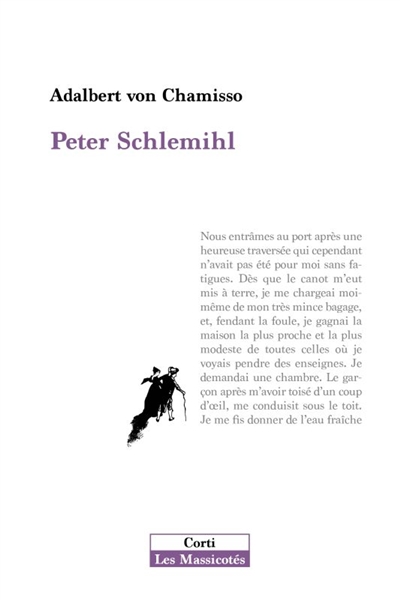 Peter Schlemihl. L'ombre et la vitesse