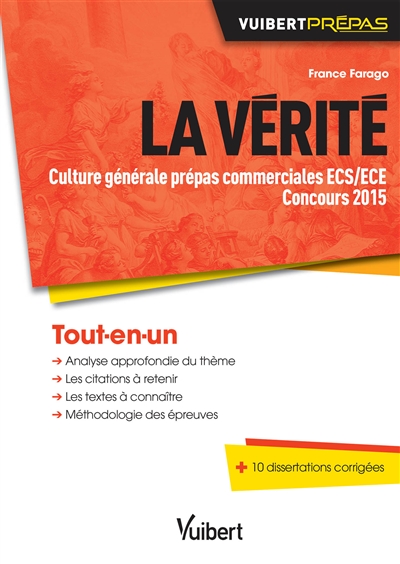 La vérité : épreuve de...