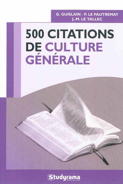 500 citations de culture générale