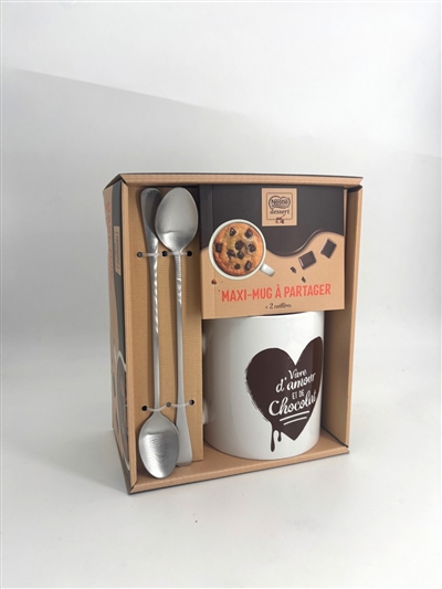 Coffret Nestlé maxi-mug à...