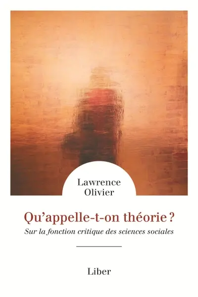 Qu'appelle-t-on théorie ? : Sur la fonction critique des sciences sociales