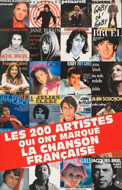 Les 200 portraits de stars de la chanson française