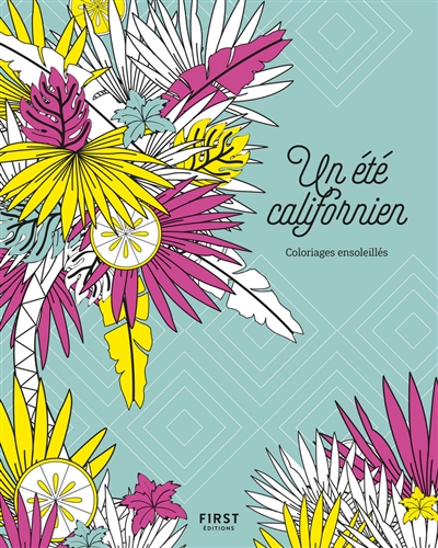 Un été californien : coloriages ensoleillés