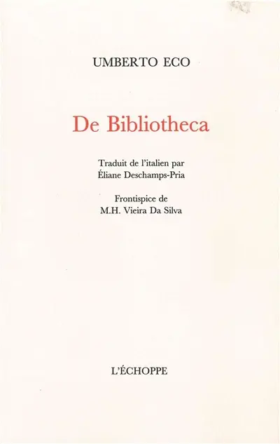 De bibliotheca