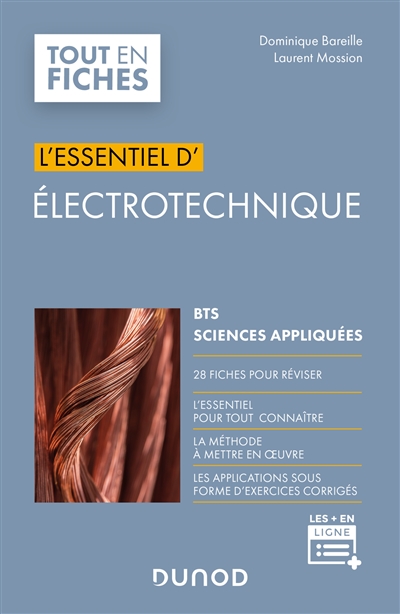 L'essentiel d'électrotechnique : BTS sciences appliquées
