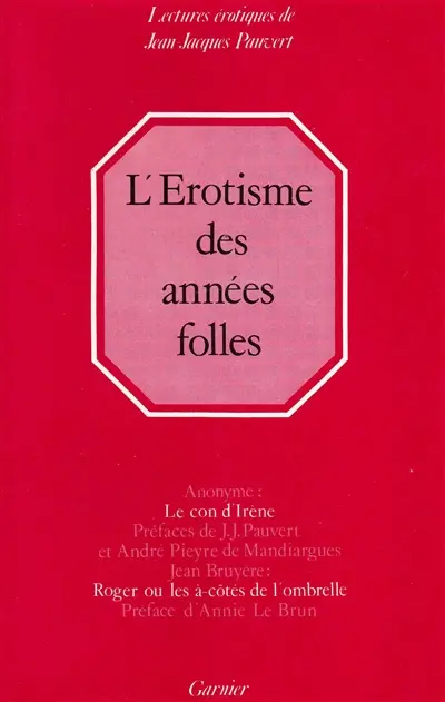 L'érotisme des années folles