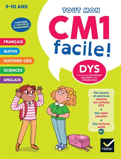 Mon CM1 facile ! 9-10 ans,...