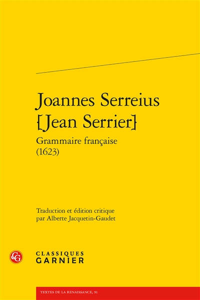 Grammaire française (1623)
