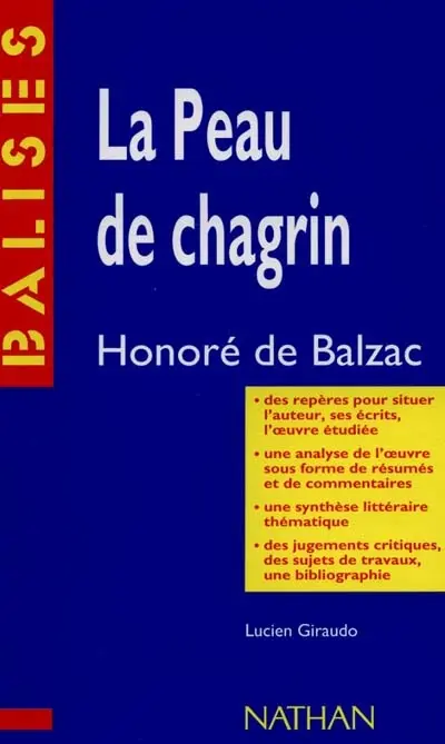 La peau de chagrin, Balzac