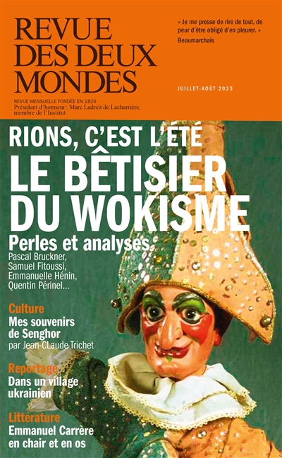 Revue des deux mondes, n° 5 (2023). Le bêtisier du wokisme