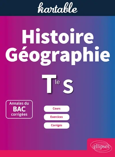 Histoire géographie, terminale S