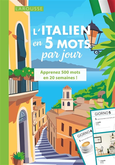 L'italien en 5 mots par jour