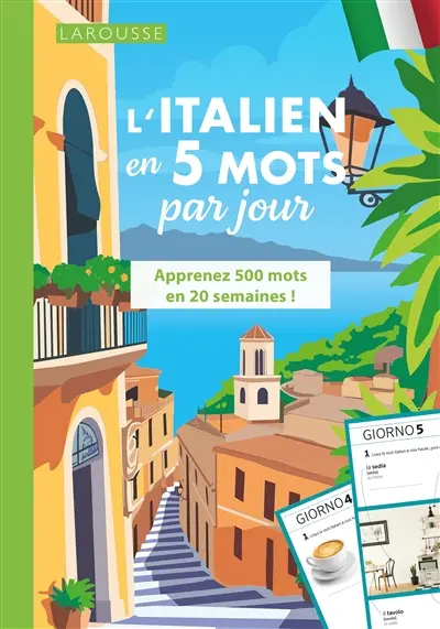 L'italien en 5 mots par jour