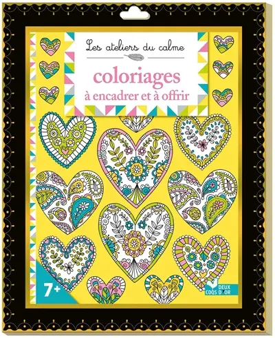 Coloriages à encadrer et à offrir