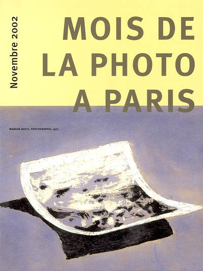 Mois de la photo à Paris : novembre 2002