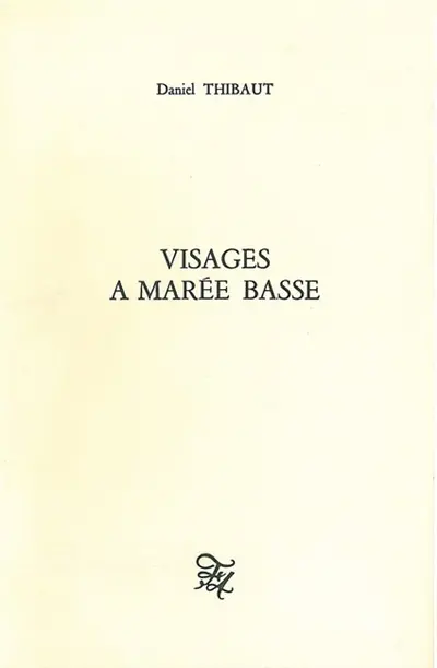 Visages à marée basse