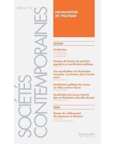 Sociétés contemporaines, n° 112. Socialisation (et) politique