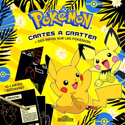 Pokémon : cartes à gratter : + des infos sur les pokémon