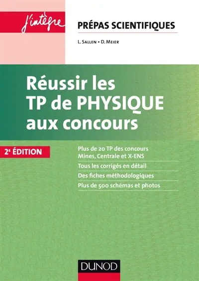 Réussir les TP de physique aux concours