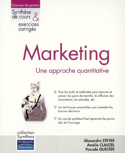 Marketing : une approche quantitative