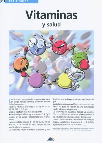Vitaminas y salud