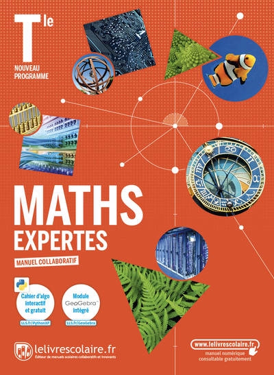 Maths expertes terminale : manuel collaboratif : nouveau programme
