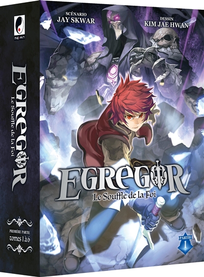 Egregor : le souffle de la foi : partie 1, tomes 1 à 6, coffret collector