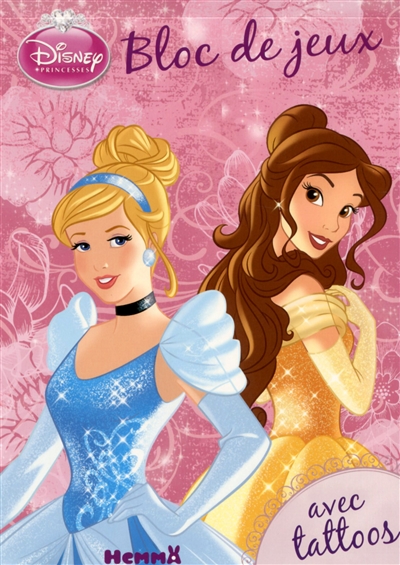 Disney princesses : bloc de jeux avec tattoos !