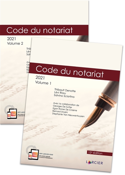 Code du notariat 2021