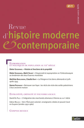 Revue d'histoire moderne et...