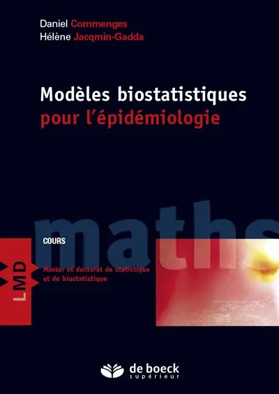 Modèles biostatistiques pour l'épidémiologie : cours