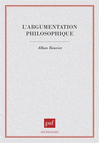 L'argumentation philosophique
