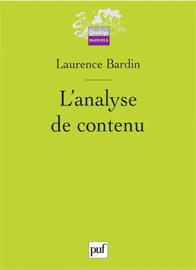 L'analyse de contenu
