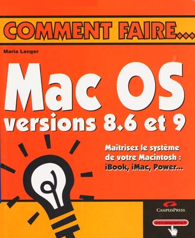 Mac OS versions 8.6 et 9