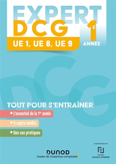 Expert DCG, 1e année : UE...