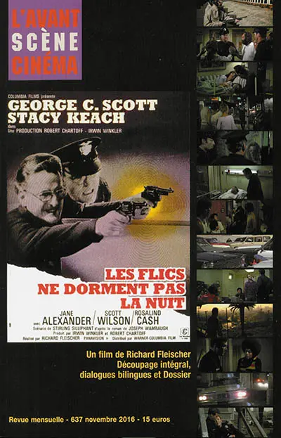 Avant-scène cinéma (L'), n° 637. Les flics ne dorment pas la nuit : un film de Richard Fleischer : découpage intégral, dialogues bilingues et dossier